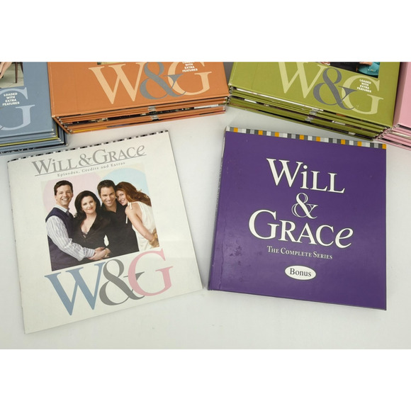 Will & Grace Complete Series DVD Box Set + Bonus Disc 33-Disc Seasons 1-8 - Picture 11 of 13